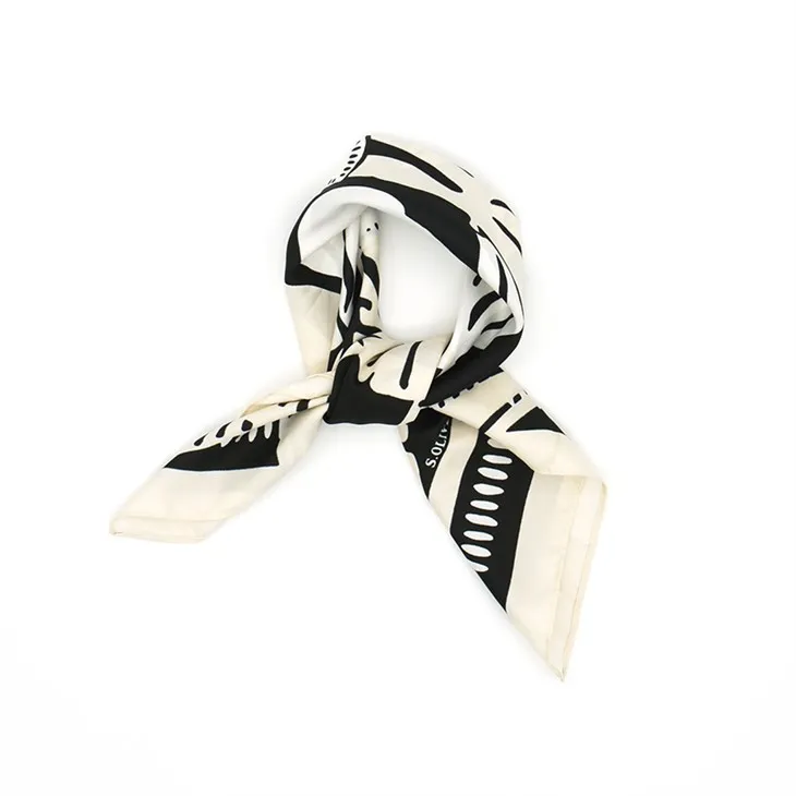 ফুলের মুদ্রণ টুইল ব্যান্ডানা এস 042